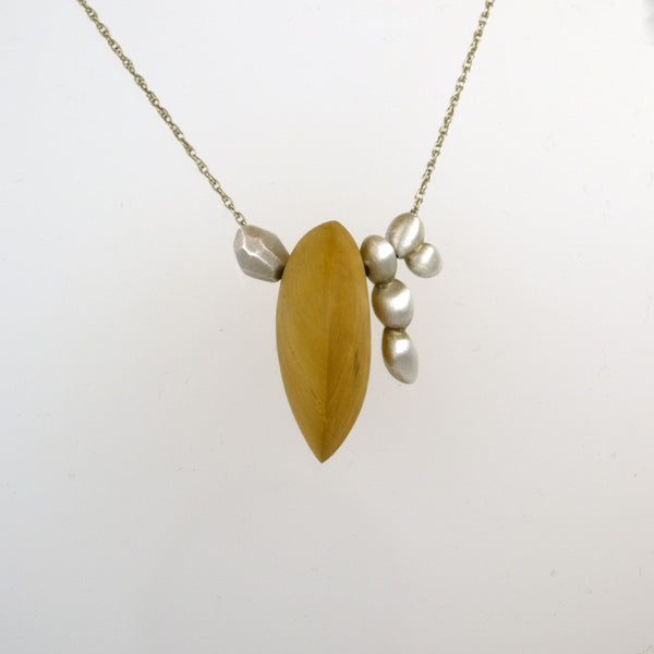 Boxwood Necklace with Mixed Concretions