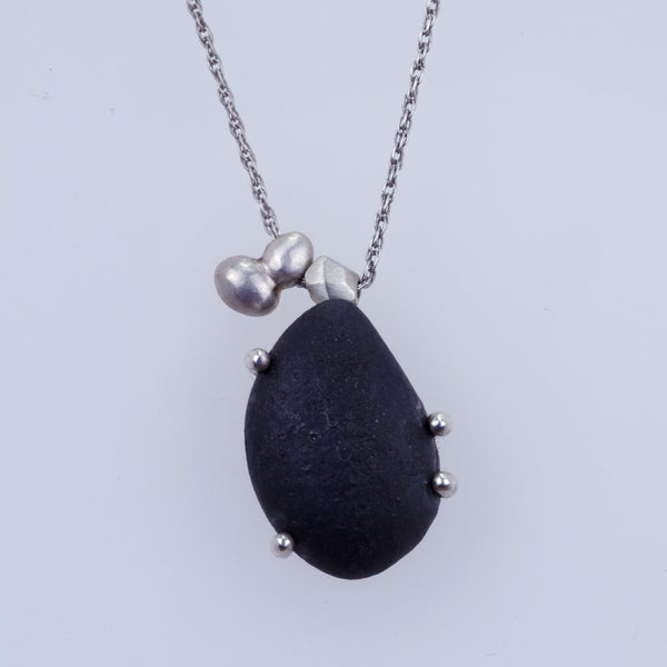 Cast Iron Concretion Necklace