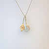 Pearl with Cumulus Drop Necklace