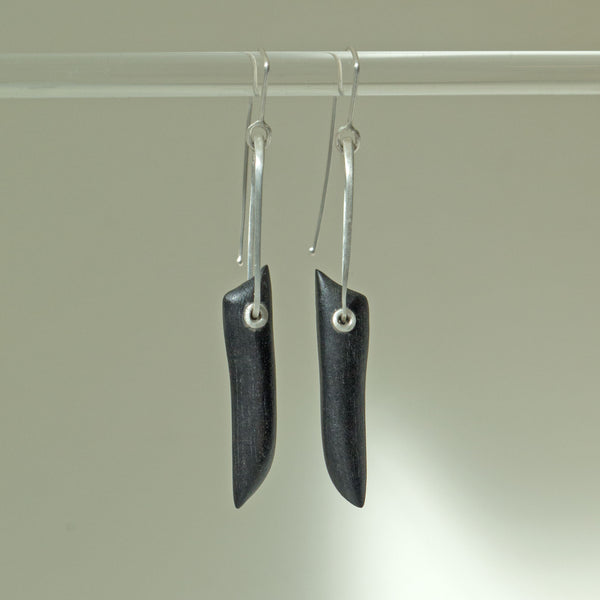 Ebony Thorn Earrings