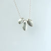 Three Seed Concretions Necklace