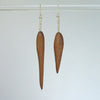 Walnut Droplet Earrings