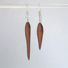 Walnut Droplet Earrings
