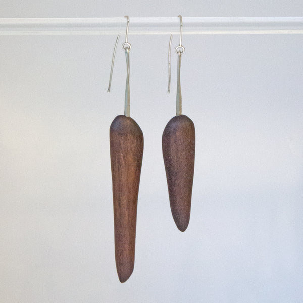 Walnut Stamen Earrings