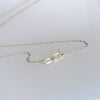 Three Seed Concretions Necklace