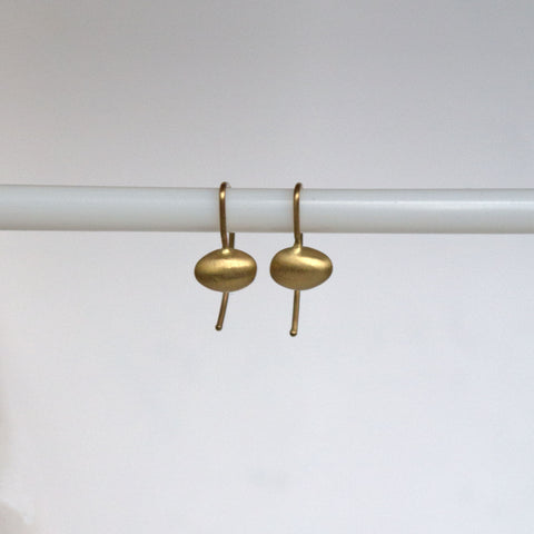 Tiny Seed Concretion Earring