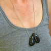 Two Horn Concretion Necklace